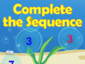 Игра Complete The Sequence
