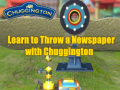 Игра Learn to Throw a Newspaper with Chuggington