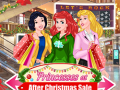 Игра Princesses at After Christmas Sale