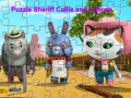 Игра Puzzle Sheriff Kelly and Friends