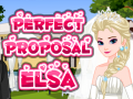 Игра Perfect Proposal Elsa