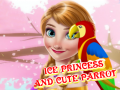 Игра Ice Princess And Cute Parrot