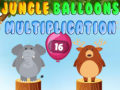 Ігра Jungle balloons multiplication