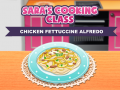 Игра Sara's Cooking Class: Chicken Fettuccine Alfredo