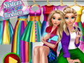 Игра Sisters Rainbow Fashion