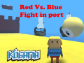 Ігра Kogama: Red Vs. Blue Fight in port