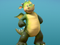 Игра Digby Dragon Colour In