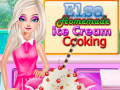 Ігра Elsa Homemade Ice Cream Cooking