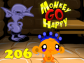 Игра Monkey Go Happy Stage 206