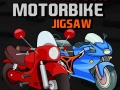 Игра Cartoon Motorbike Jigsaw