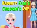 Игра Naughty Elsa’s Children’s Day