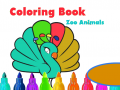 Игра Coloring Book: Zoo Animals