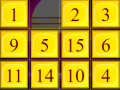 Ігра 4x4 Number Slider