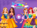 Игра Disney Princesses Rainbow Dresses