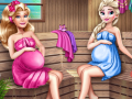 Игра Cute Mommies Pregnant Sauna