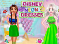 Игра Disney Neon Dresses