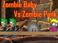 Игра Zombie Baby Vs Zombie Pank