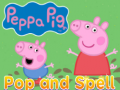 Ігра Peppa pig pop and spell