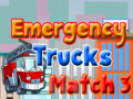 Игра Emergency Trucks Match 3