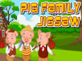 Игра Pig Family Jigsaw
