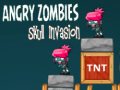 Игра Angry Zombies Skull Invasion
