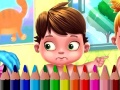Игра Back To School: Baby Coloring Book