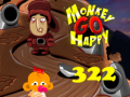 Игра Monkey Go Happy Stage 322