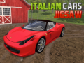 Игра Italian Cars Jigsaw 