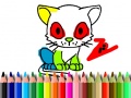 Игра Back To School: Cat Coloring