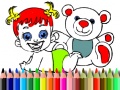 Игра Back To School: Baby Doll Coloring