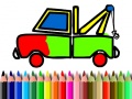 Игра Back To School: Truck Coloring