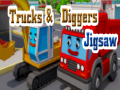 Игра Trucks & Digger Jigsaw 