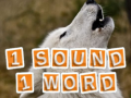Ігра 1 Sound 1 Word