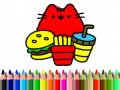 Игра Back To School: Cute Cats Coloring
