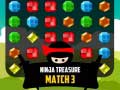 Игра Ninja Treasure Match 3
