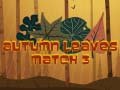 Игра Autumn Leaves Match 3
