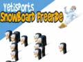 Игра Yetisports Snowboard Freeride