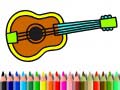 Игра Back To School: Music Instrument Coloring Book