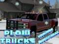 Игра Hidden Snowflakes Plow Trucks