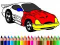Игра Back To School: Muscle Car Coloring