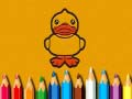 Игра Back To School: Ducks Coloring Book