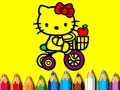 Игра Back To School: Sweet Kitty Coloring