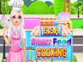 Игра Elsa Street Food Cooking 