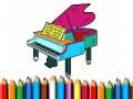 Игра Back To School: Piano Coloring Book