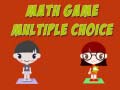 Ігра Math Game Multiple Choice