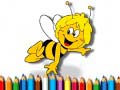 Игра Back To School: Bee Coloring Book