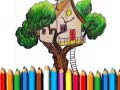Игра Tree House Coloring Book