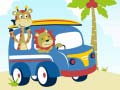 Игра Cute Animals With Cars Difference
