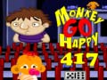 Игра Monkey GO Happy Stage 417
