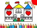 Игра Doll House Coloring Book